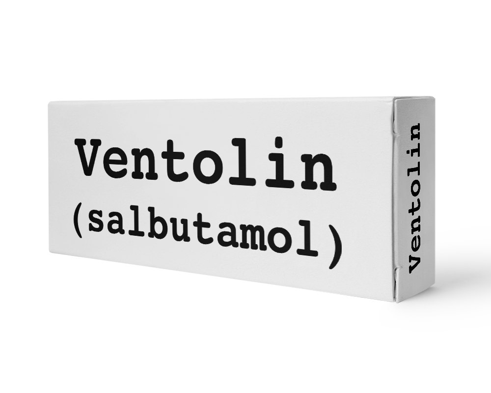 Ventolin (salbutamol) kopen